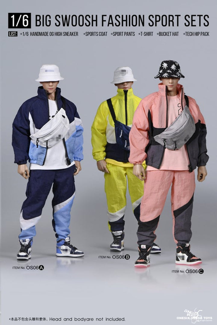 OneSix-Verse (OS06) 1/6 Scale Big Swoosh Tracksuit Set – KitBash HQ