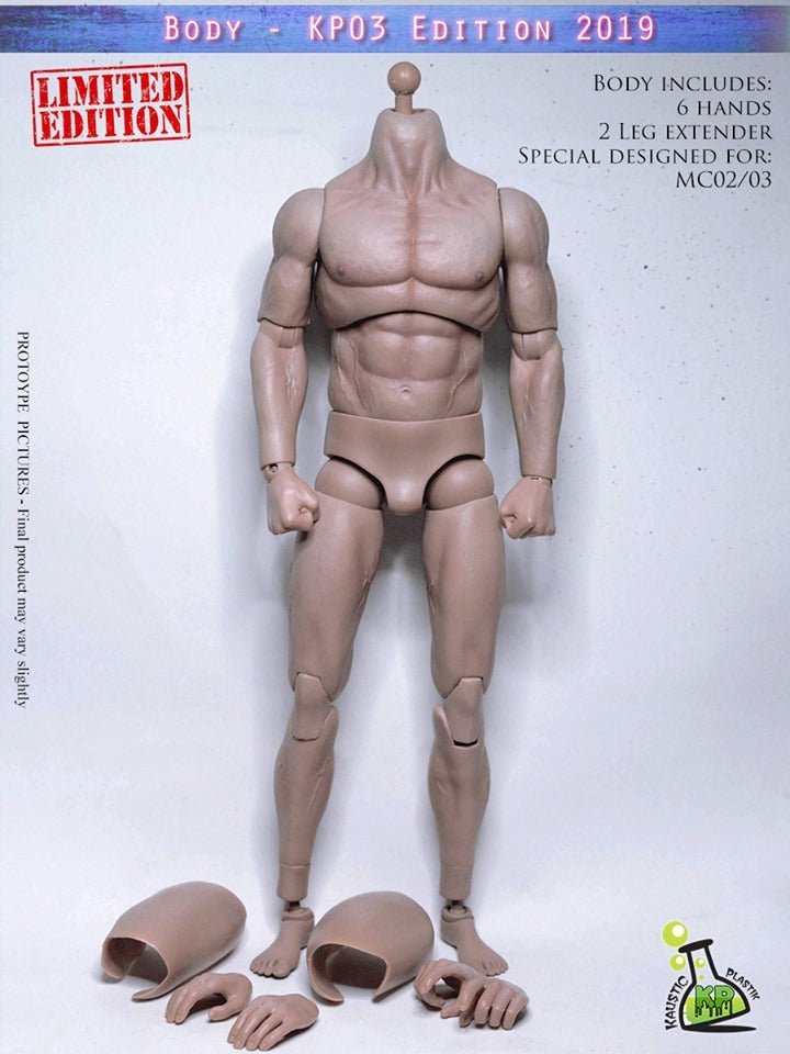 Kaustic Plastik (KP03) 1/6 Scale Muscle Body (Limited Edition 2019