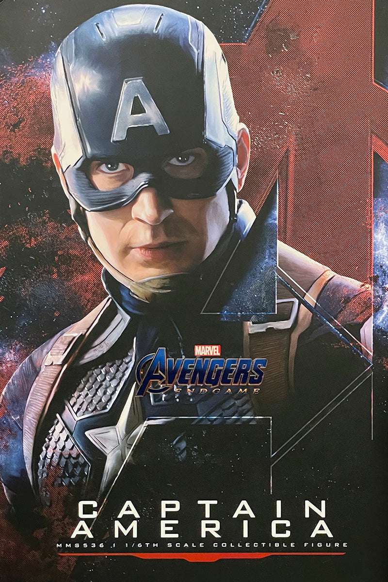 Hot Toys MMS536 Avengers: Endgame - Captain America 1/6th Scale